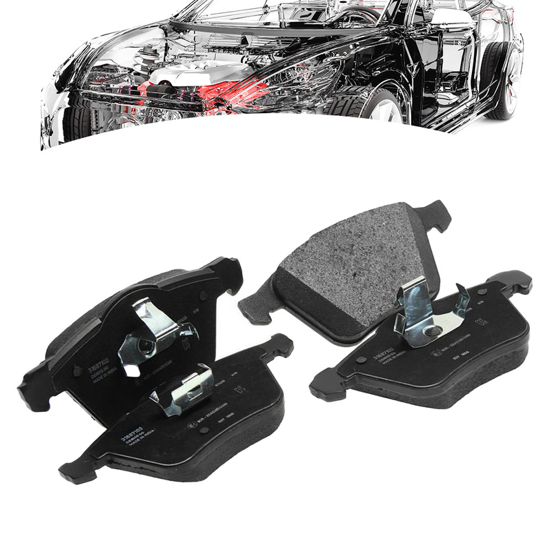 Bremsplaten set 31687101 Voorwielsplaten voor XC90 T6 V8 2003-2014
