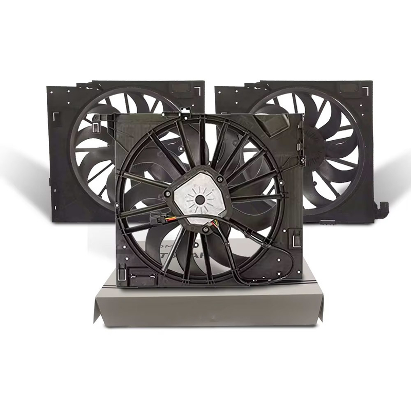 Motorkoeling ventilatorassemblage C2D24144 C2D38737 C2P17120 Radiatorventilatoren voor Jaguar XF XJ