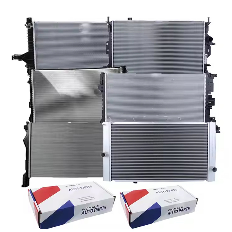 Womala Auto Parts 30665330 31332896 31694082 31694670 Koelsysteem Aluminium Radiator Koelmiddel Capacitor Assemblage Voor Volvo accessoires