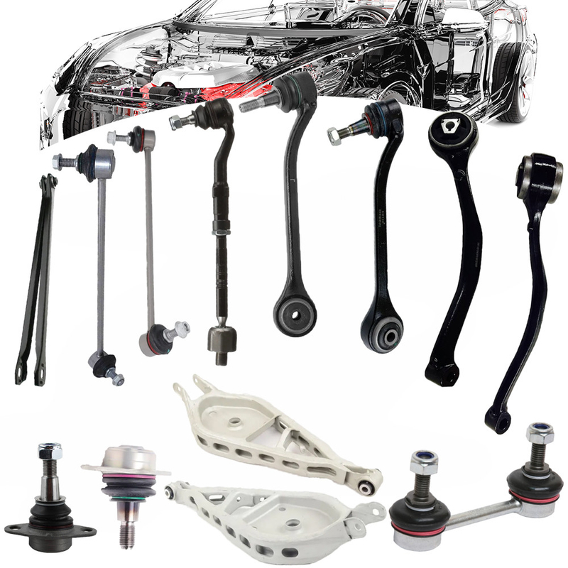 Autodeeltjes Ophanging Ball Head Balance Bar Tie Rod Control Arm Achterste onderste wishbone Voor BMW Old X3 E83 2004-2008