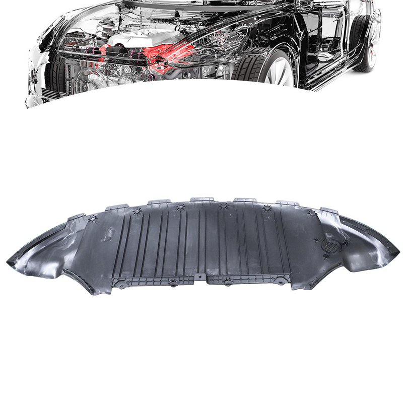 Womala Front Bumper Valance Shield Cover 1493760-00-A-P voor Model Y SUV Zwart