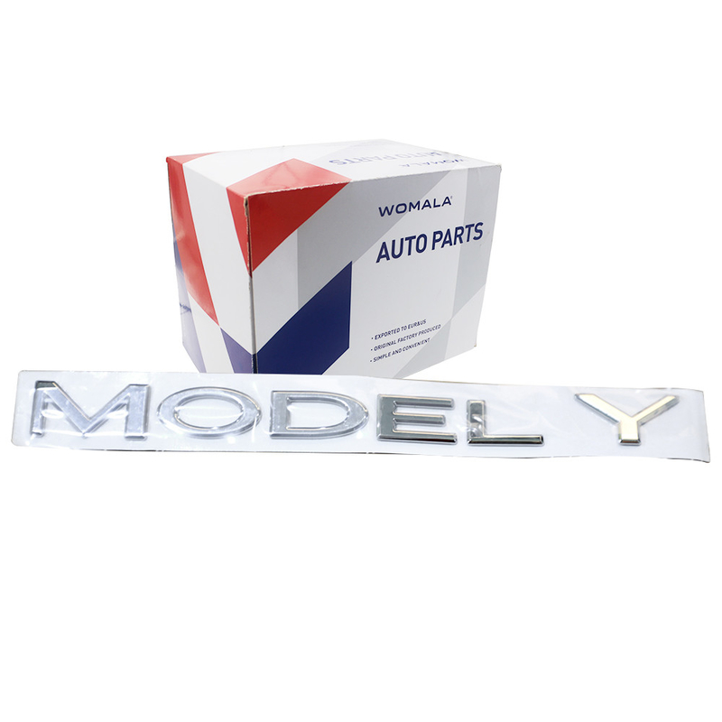 Womala Dual Motor Badge 1484848-00-B voor Model X Model Y