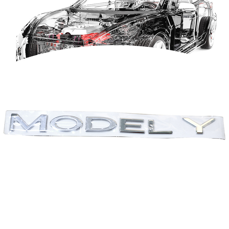 Womala Dual Motor Badge 1484848-00-B voor Model X Model Y