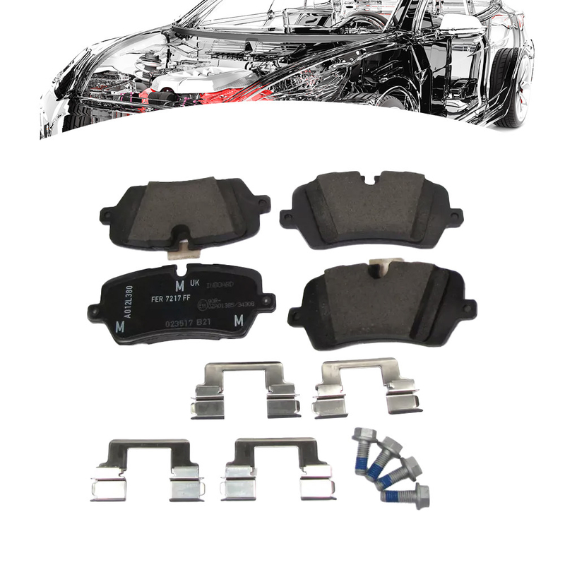 Womala remblokkenset voor remklauw LR106326 voor Discovery Sport Evoque Freelander 2