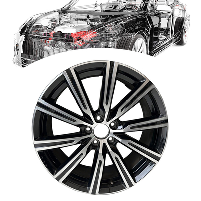 19 inch MK2 Black Diamond Cut Alloy Wheel 31423852 voor XC60